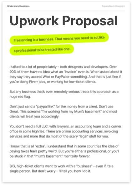 Sample page 3 from the Agent